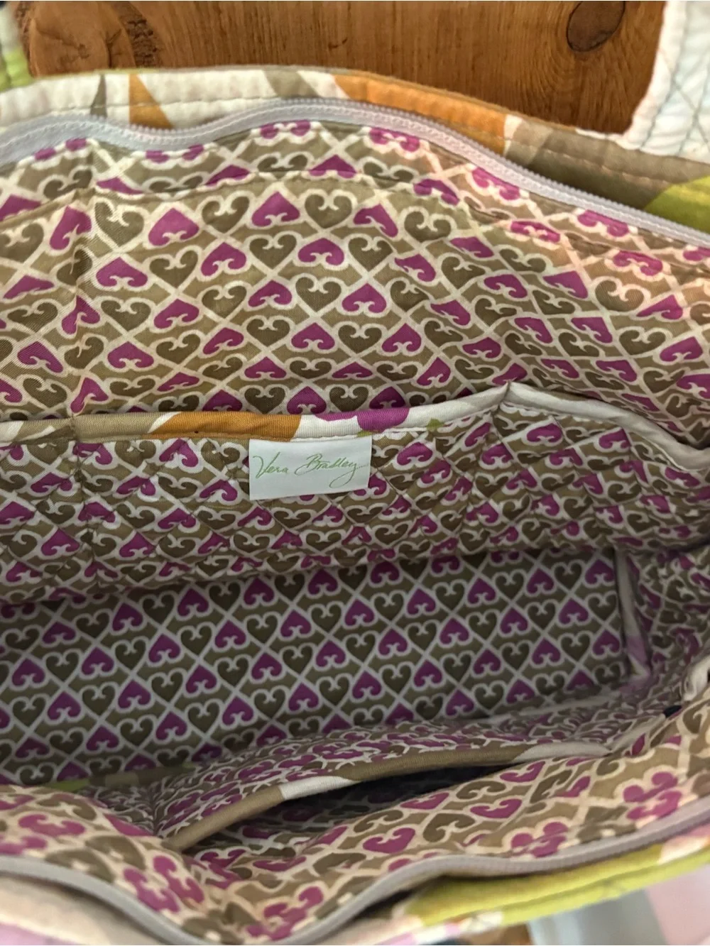 🌸 Vera Bradley Retired Portobello Road Quilted Floral Shoulder Tote🌸